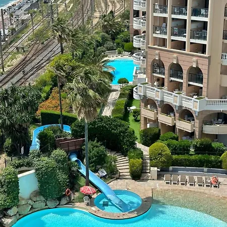 Apartment Le Seaview-quiet-swimming Pool-car Park-seafront Cannes